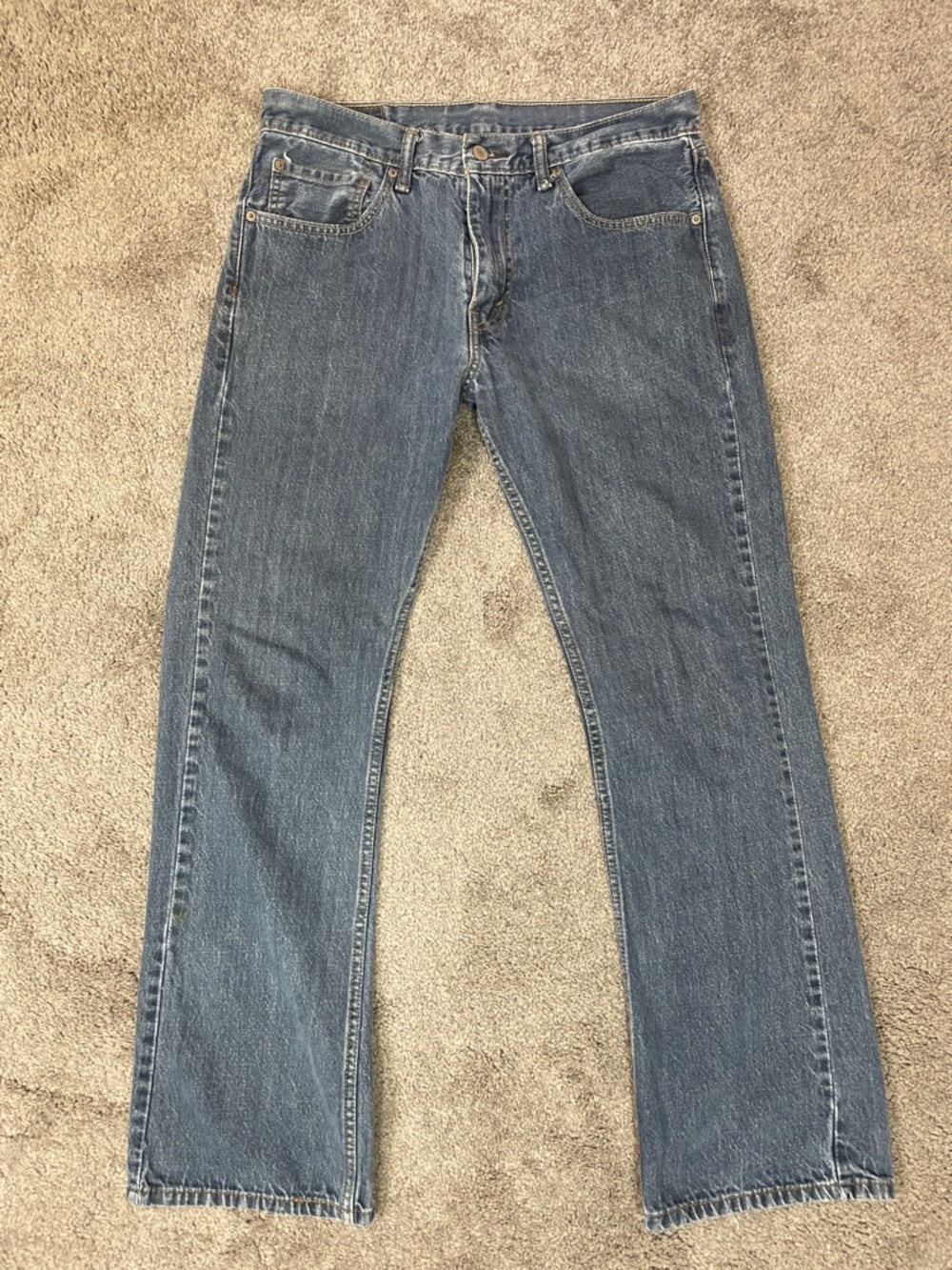 Levi's Men's 527 Straight Leg Jeans - Medium Blue 34w x 32 L